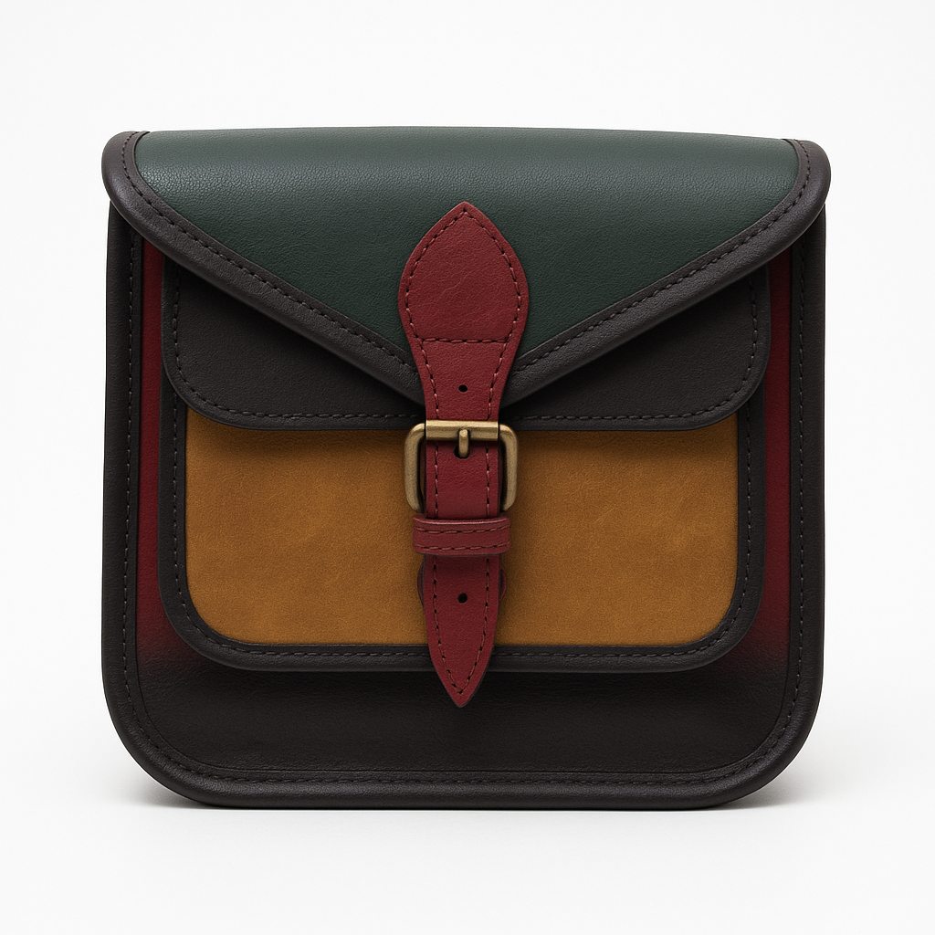 Genuine Leather Multi-color Crossbody sling Bag For Girls & Women